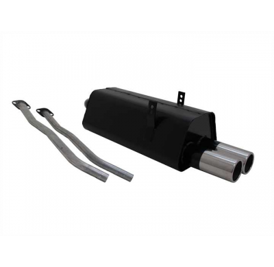 Escape Deportivo 2 X 76mm M-Design - Bmw E36 Limousine/Coupe/Cabrio/Touring Typ:3/B - 3/C - 3/B 325i Excepto Ix
