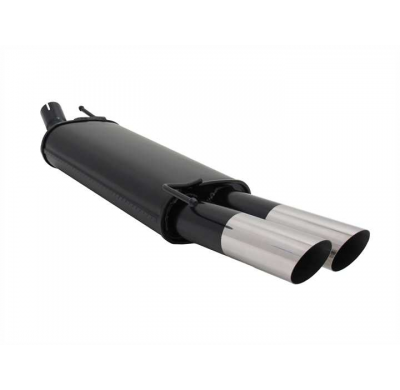 Escape Deportivo 2 X 76mm Ms-Design - Vw Golf Iii + Cabrio Typ:1hxo 1.4* 44kw / 1.6* 55kw / 1.6 Gt 74kw / 1.8* 55kw / 1.8 66kw /