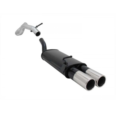 Escape Deportivo 2 X 90mm M-Design - Seat Leon Typ:1m 1.4 / 1.6 / 1.8 / 1.8t / 2.0 / 1.9 Tdi  Excepto 4x4