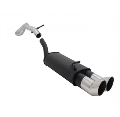 Escape Deportivo 2 X 90mm Dtm - Vw Beetle + Cabrio Typ:Pc/Vt 1.4 / 1.6 / 1.8 / 1.8t / 2.0 / 1.9 Tdi