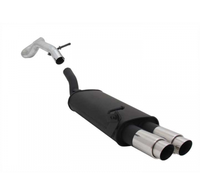 Escape Deportivo 2 X 76mm Gp-Design - Audi A3 Typ:8l 1.6 / 1.8 / 1.8t / 1.9 Tdi Excepto Quattro