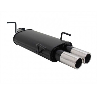 Escape Deportivo 2 X 76mm M-Design - Opel Vectra B Limousine + Caravan Typ:B/J96 1.6 / 1.8 / 2.0 / 2.0 Diesel - Valido 16v - No