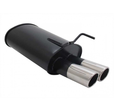 Escape Deportivo 2 X 76mm Sr-Design - Opel Vectra C Limousine Typ:C/Sw/Z-C 1.6 / 1.8 / 2.2