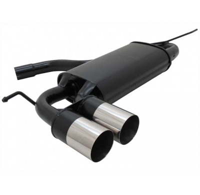 Escape Deportivo 2 X 76mm Rl-Design - Vw Scirocco Iii Typ:137 1.4 Tsi / 2.0 Tdi