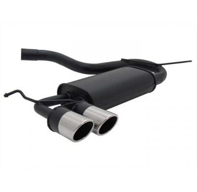 Escape Deportivo 2 X 76mm Sr-Design - Audi A3 Typ:8p 1.4 Tfsi / 1.6 / 1.6 Fsi / 2.0 / 2.0 Fsi / 1.6 Tdi / 1.9 Tdi / 2.0 Tdi Bj.