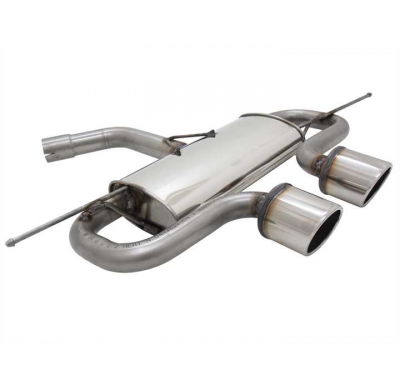 Escape Deportivo 2 X 100mm Sr-Design - Vw Golf Vi R-Look Typ:1k 1.4 16v / 1.4 Fsi / 1.4 Tsi / 1.6 / 2.0 / 1.8 Tfsi / 1.8 Tsi / 2