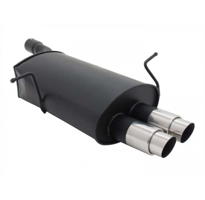 Escape Deportivo 2 X 76mm Gp-Design - Bmw E46 Limousine + Coupe + Touring Typ:346l/C 320i / 323i / 323ci / 328i / 328ci Bj. 1998