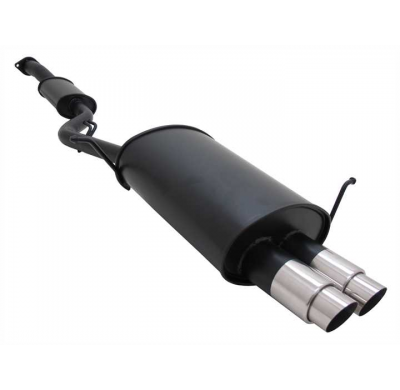 Escape Deportivo 2 X 76mm Gp-Design - Bmw E36 Compact Typ:3/C G 316i 1.9/ 318ti Bj. - 2001  "316i Solo Motor M44" Requiere Corte