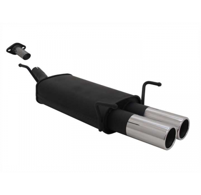 Escape Deportivo 2 X 76mm M-Design - Opel Astra G Hatchback Typ:G/T98 1.2 / 1.4 / 1.6 / 1.8 / 2.0 16v / 1.7 D / 2.0 D 74kw - Con