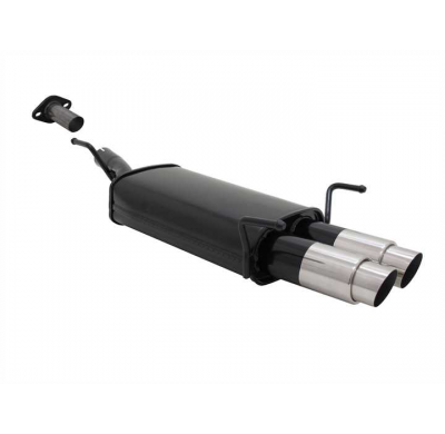 Escape Deportivo 2 X 76mm Gp-Design - Opel Astra G Hatchback Typ:G/T98 1.2 / 1.4 / 1.6 / 1.8 / 2.0 16v / 1.7 D / 2.0 D 74kw - Co