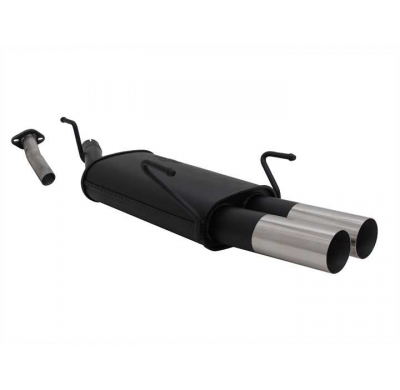 Escape Deportivo 2 X 76mm Rl-Design - Opel Astra G Caravan Typ:G/T98 1.2 / 1.4 / 1.6 / 1.8 / 2.0 16v / 1.7d / 2.0d 74kw  No Vali