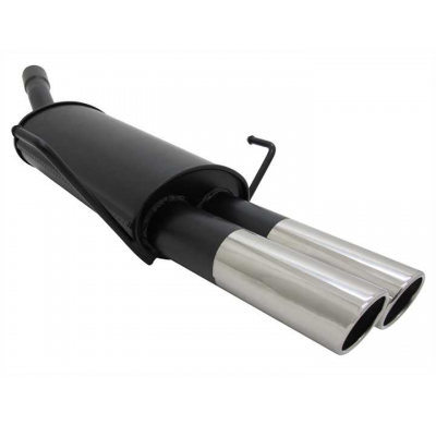 Escape Deportivo 2 X 76mm Sr-Design - Opel Astra H Caravan Typ:A-H 1.4 16v / 1.6 16v / 1.8 16v / 1.7 Cdti / 1.9 Cdti