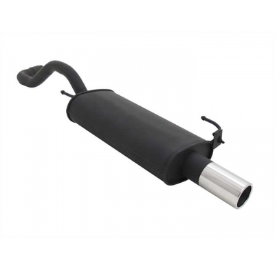 Escape Deportivo 1 X 76mm - Vw Polo Iv + Facelift Typ:6n/6n2 1.0 / 1.1 / 1.2 / 1.3 / 1.4 / 1.4 16v / 1.6 / 1.6 Gti / 1.7d / 1.9d