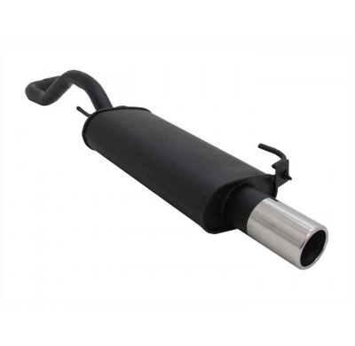 Escape Deportivo 1 X 90mm - Vw Polo Iv + Facelift Typ:6n/6n2 1.0 / 1.1 / 1.2 / 1.3 / 1.4 / 1.4 16v / 1.6 / 1.6 Gti / 1.7d / 1.9d