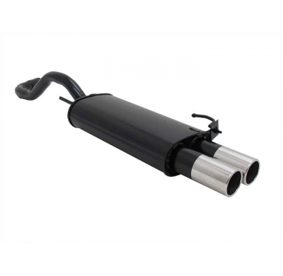 Escape Deportivo 2 X 76mm M-Design - Vw Polo Iv + Facelift Typ:6n/6n2 1.0 / 1.1 / 1.2 / 1.3 / 1.4 / 1.4 16v / 1.6 / 1.6 Gti / 1.