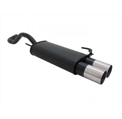 Escape Deportivo 2 X 90mm Rl-Design - Vw Polo Iv + Facelift Typ:6n/6n2 1.0 / 1.1 / 1.2 / 1.3 / 1.4 / 1.4 16v / 1.6 / 1.6 Gti / 1