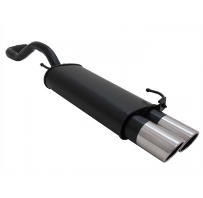 Escape Deportivo 2 X 90mm Sr-Design - Vw Polo Iv + Facelift Typ:6n/6n2 1.0 / 1.1 / 1.2 / 1.3 / 1.4 / 1.4 16v / 1.6 / 1.6 Gti / 1