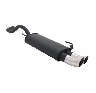 Escape Deportivo 2 X 76mm Dtm - Vw Polo Iv + Facelift Typ:6n/6n2 1.0 / 1.1 / 1.2 / 1.3 / 1.4 / 1.4 16v / 1.6 / 1.6 Gti / 1.7d /