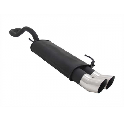 Escape Deportivo 2 X 90mm Dtm - Vw Polo Iv + Facelift Typ:6n/6n2 1.0 / 1.1 / 1.2 / 1.3 / 1.4 / 1.4 16v / 1.6 / 1.6 Gti / 1.7d /