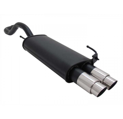 Escape Deportivo 2 X 76mm Gp-Design - Vw Polo Iv + Facelift Typ:6n/6n2 1.0 / 1.1 / 1.2 / 1.3 / 1.4 / 1.4 16v / 1.6 / 1.6 Gti / 1