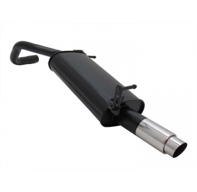 Escape Deportivo 1 X 76mm Gp-Design - Vw Polo V + Facelift Typ:9n/9n3 1.2 / 1.4 / 1.4 Tdi