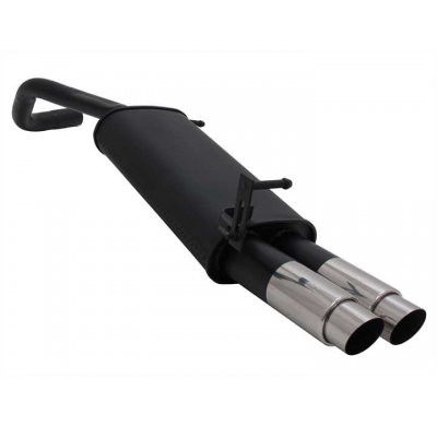 Escape Deportivo 2 X 76mm Gp-Design - Vw Polo V + Facelift Typ:9n/9n3 1.2 / 1.4 / 1.4 Tdi