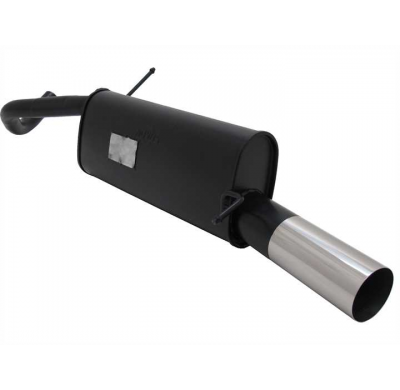 Escape Deportivo 1 X 90mm Rl-Design - Vw Polo 6r Typ:6r 1.2 / 1.2 Tsi / 1.4 / 1.4 Gti / 1.6 / 1.2 Tdi / 1.6 Tdi Para Paragolpes