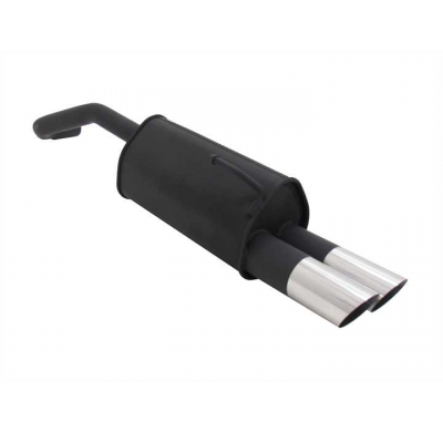 Escape Deportivo 2 X 76mm Ms-Design - Vw Lupo Typ:6x 1.0 / 1.1 / 1.4 / 1.7d