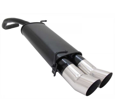 Escape Deportivo 2 X 90mm Dtm - Skoda Fabia Typ:6y2 1.2 / 1.4 / 1.4 Tdi