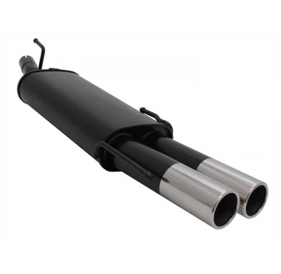 Escape Deportivo 2 X 76mm M-Design - Opel Astra F Cabrio Typ:53_B/T92 1.4 / 1.6 / 1.7 D / 1.8 / 2.0 / 2.0 16v Solo Modelos 3 Pun