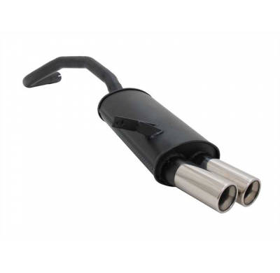 Escape Deportivo 2 X 76mm M-Design - Renault Megane Ii  Typ:Bm0/Cm0 1.6 16v / 2.0 16v Bj. 2002 - 2007