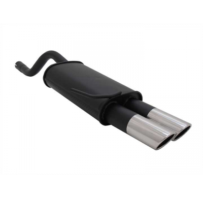 Escape Deportivo 2 X 76mm Sr-Design - Clio Ii Typ:Bb0/Cb0 1.2 / 1.4 / 1.6 16v