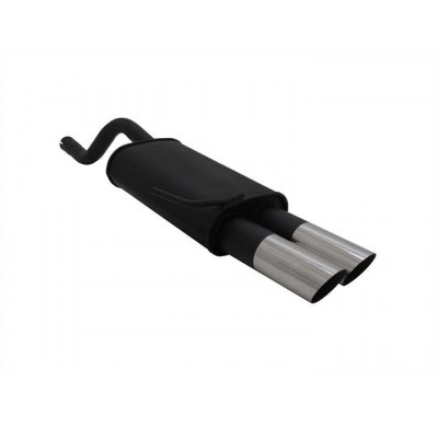 Escape Deportivo 2 X 76mm Ms-Design - Clio Ii Typ:Bb0/Cb0 1.2 / 1.4 / 1.6 16v