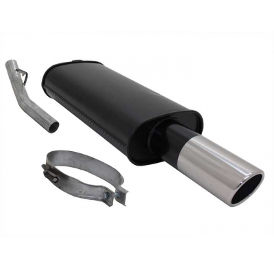 Escape Deportivo 1 X 90mm Sr-Design - Opel Vectra a Typ:A/-Cc 1.4 / 1.6 / 1.8 / 2.0 / 1.7 Diesel - Excepto Modelos 16v