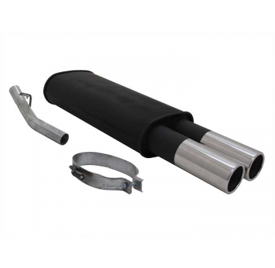 Escape Deportivo 2 X 76mm M-Design - Opel Vectra a Typ:A/-Cc 1.4 / 1.6 / 1.8 / 2.0 / 1.7 Diesel - Excepto Modelos 16v