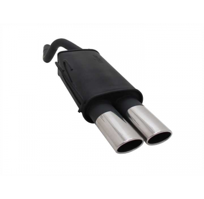 Escape Deportivo 2 X 85/58mm Am-Design - Fiat Punto Ii Typ:188 1.2 Bj. 09/1999 - 06/2003