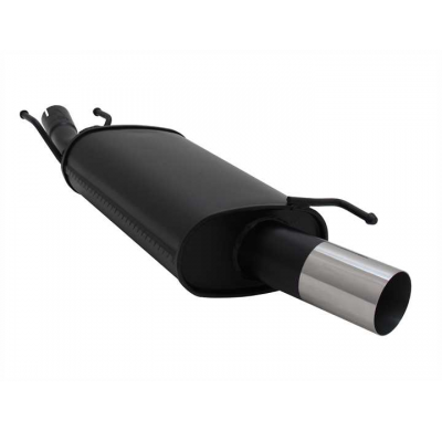 Escape Deportivo 1 X 76mm Rl-Design - Ford Fiesta Typ:Jas/Jbs 1.2 16v / 1.3 / 1.4 16v / 1.8 D / 1.8 Td Bj. 1996 - 2001