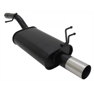 Escape Deportivo 1 X 76mm Rl-Design - Ford Fiesta Typ:Jh/Jd 1.2 16v / 1.4 16v / 1.4 Tdci / 1.6 Tdci Bj. 11/2001 - 9/2008