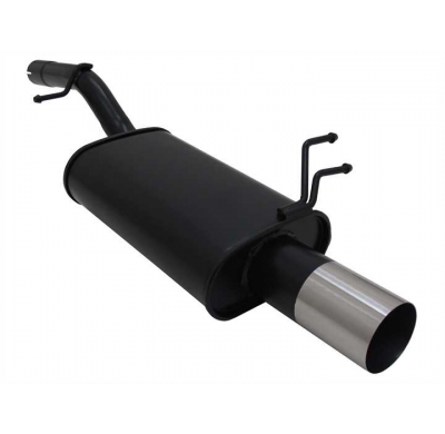 Escape Deportivo 1 X 90mm Rl-Design - Ford Fiesta Typ:Jh/Jd 1.2 16v / 1.4 16v / 1.4 Tdci / 1.6 Tdci Bj. 11/2001 - 9/2008