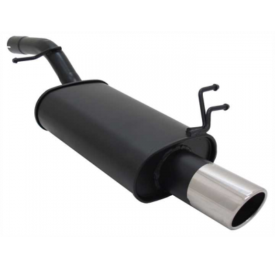 Escape Deportivo 1 X 90mm Sr-Design - Ford Fiesta Typ:Jh/Jd 1.2 16v / 1.4 16v / 1.4 Tdci / 1.6 Tdci Bj. 11/2001 - 9/2008