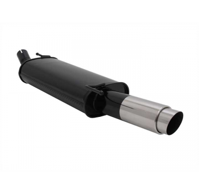 Escape Deportivo 1 X 90mm Gp-Design - Ford Fiesta Typ:Jh/Jd 1.2 16v / 1.4 16v / 1.4 Tdci / 1.6 Tdci Bj. 11/2001 - 9/2008