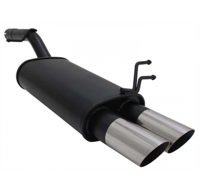 Escape Deportivo 2 X 76mm Ms-Design - Ford Fiesta Typ:Jh/Jd 1.2 16v / 1.4 16v / 1.4 Tdci / 1.6 Tdci Bj. 11/2001 - 9/2008