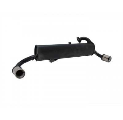 Escape Deportivo 2 X 76mm (Je 1x76 Li/Re) - Smart Coupe / Cabrio / Fortwo Typ:450 0.6 / 0.7 Bj. 1998 - 2007 Sin Catalizador