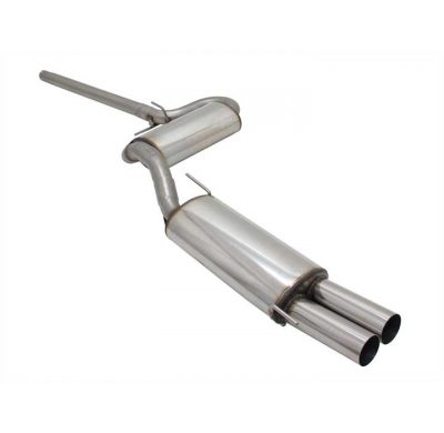 Escape Deportivo Grupo a 2 X 76mm Rl-Design - Vw Golf Iii + Cabrio Typ:1exo 1.4 / 1.6 / 1.8 / 2.0 / 2.0 16v / 1.9 Tdi / 2.8 Vr6