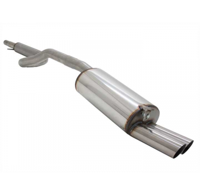 Escape Deportivo Grupo a 2 X 76mm Ms-Design - Vw Golf Iv Typ:1j 1.4 / 1.6 / 1.8 / 1.8t / 2.0 / 2.3 V5 / 1.9 Tdi