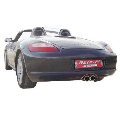 Tubo Escape Duplex Remus 686106 1500 Porsche Boxster Type 987 2.7l 176 Kw Año: 2006-2009