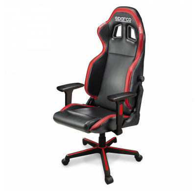 Icon Silla Gaming/Oficina  Negro/Rojo