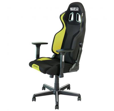 Silla Gaming/Oficina Grip Negro/Yellow