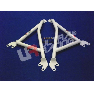 BARRA REFUERZO ULTRARACING MITSUBISHI EVO 4/5/6 ULTRARACING 3-PUNTOS FENDER BRACKETS