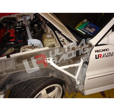 BARRA REFUERZO ULTRARACING MITSUBISHI GALANT 87-93 VR4 2WD ULTRARACING FENDER BRACKETS